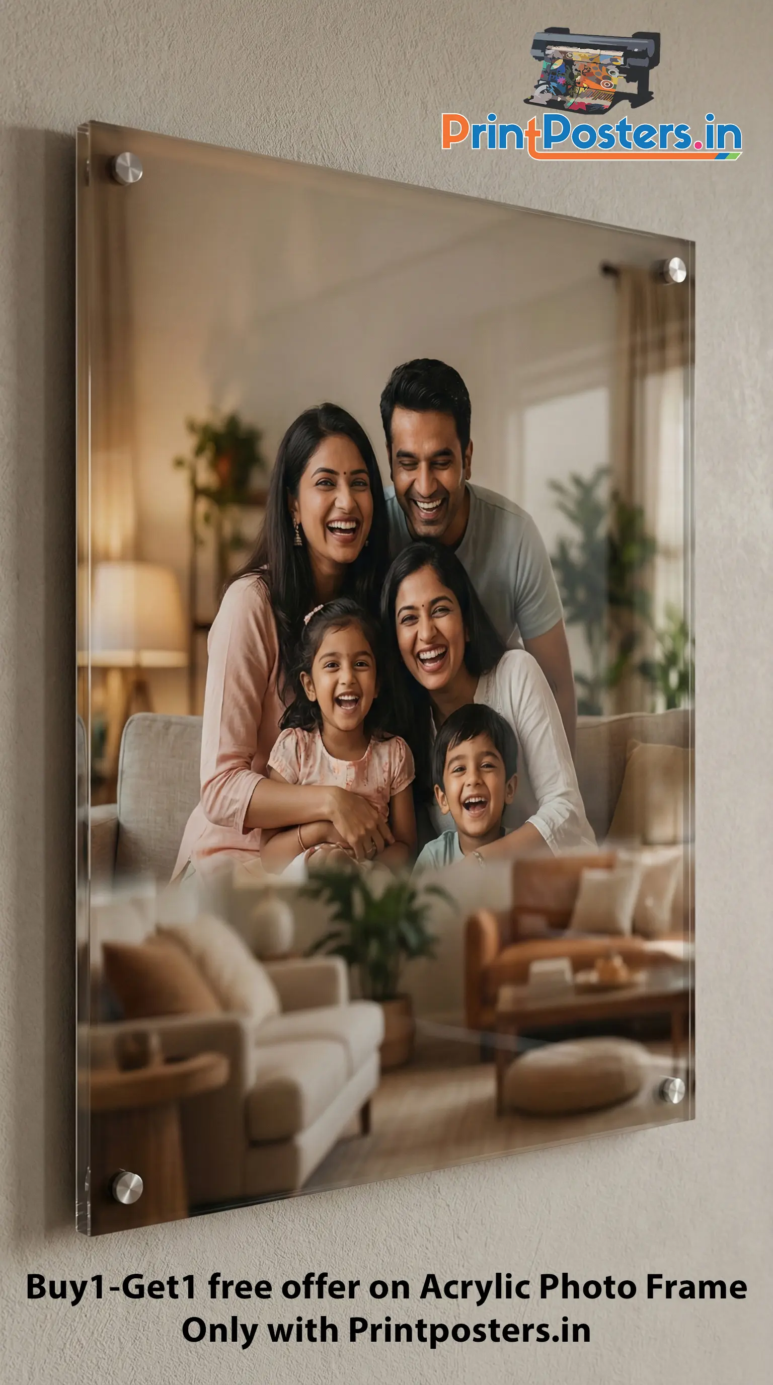 24×36 Acrylic Photo Frame example — PrintPosters.in