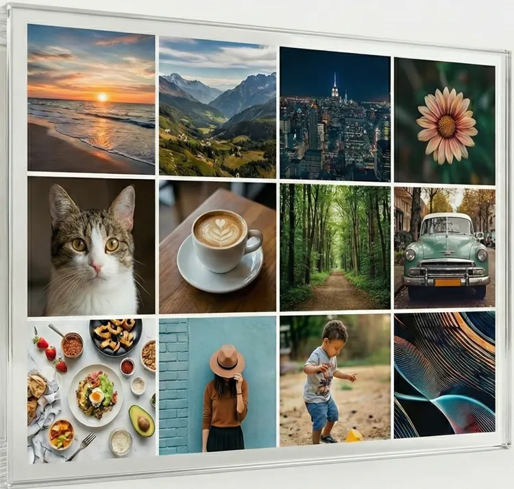 Personalized Acrylic Photo Frame example — PrintPosters.in