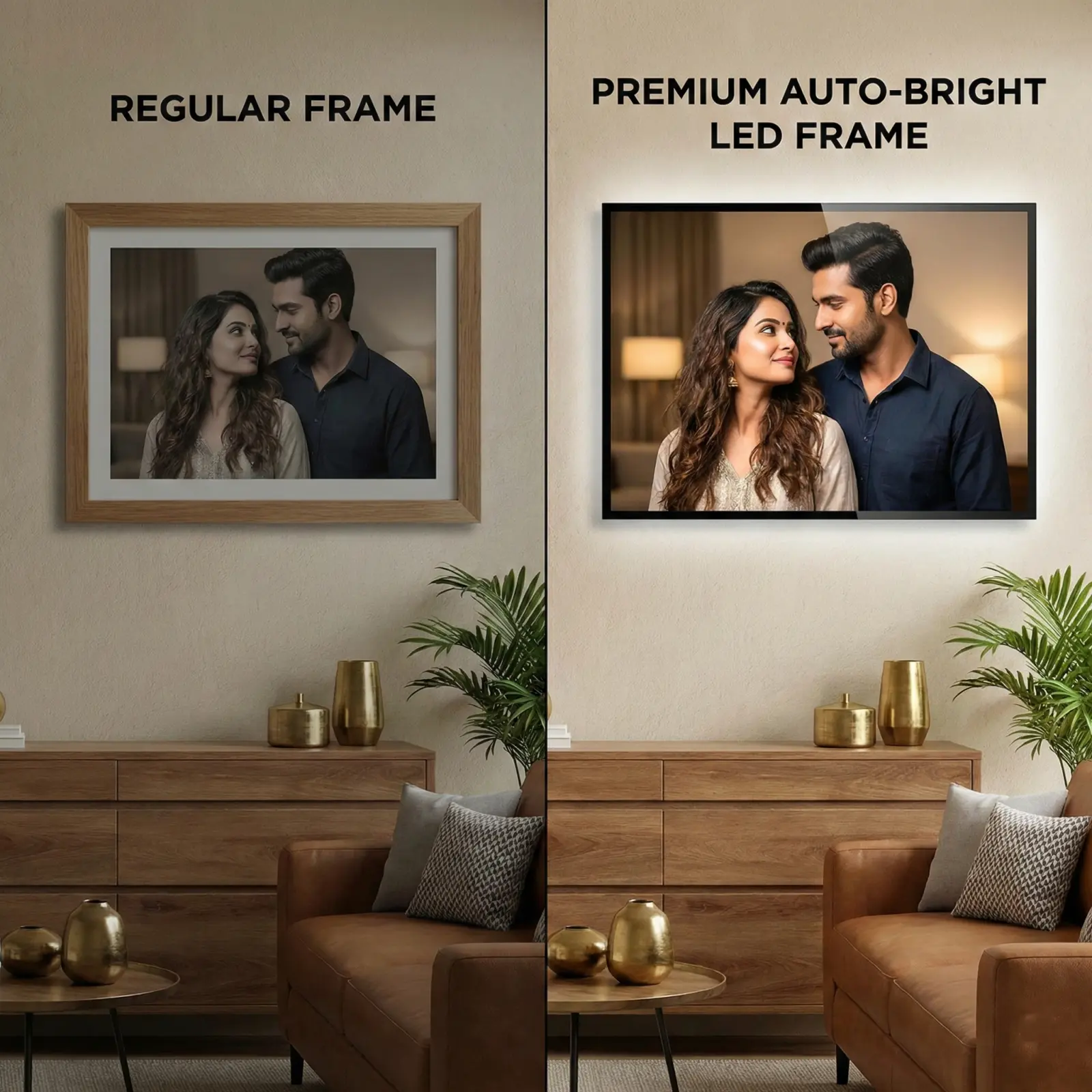 Desk LED photo frame | PrintPosters.in
