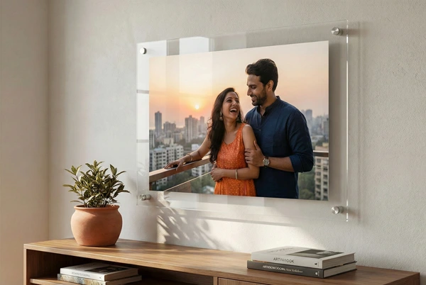 Acrylic Wall Photo Frame