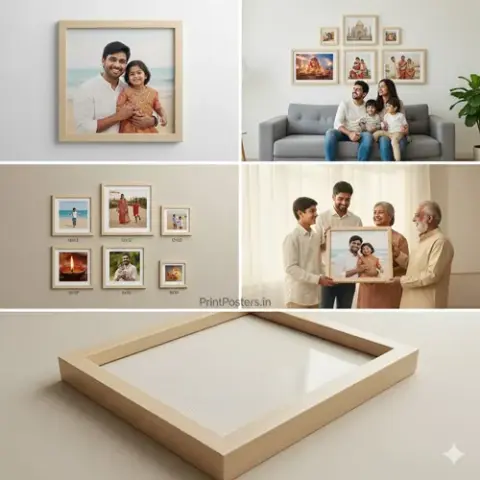 Portrait Canvas Floating Frame preview